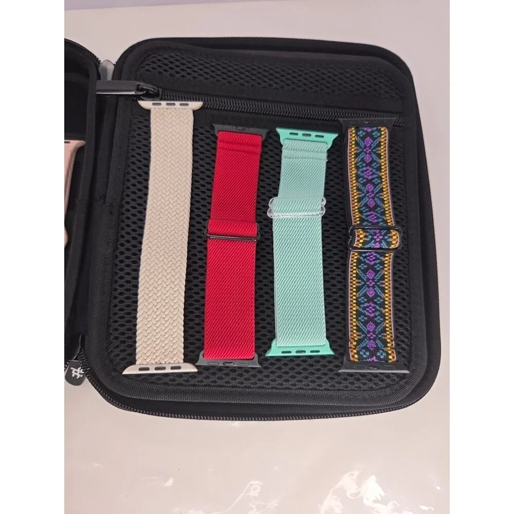 Epic Watch Bands Storage Travel Case Hard Shell for Apple Watch Bands + 7 Bands!